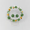 Sunflowers Yellow and Green Flowers Dice Bracelet