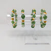 Sunflowers Yellow and Green Flowers Dice Bracelet