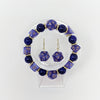 Solid Purple Indigo Dice Bracelet