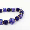 Solid Purple Indigo Dice Bracelet