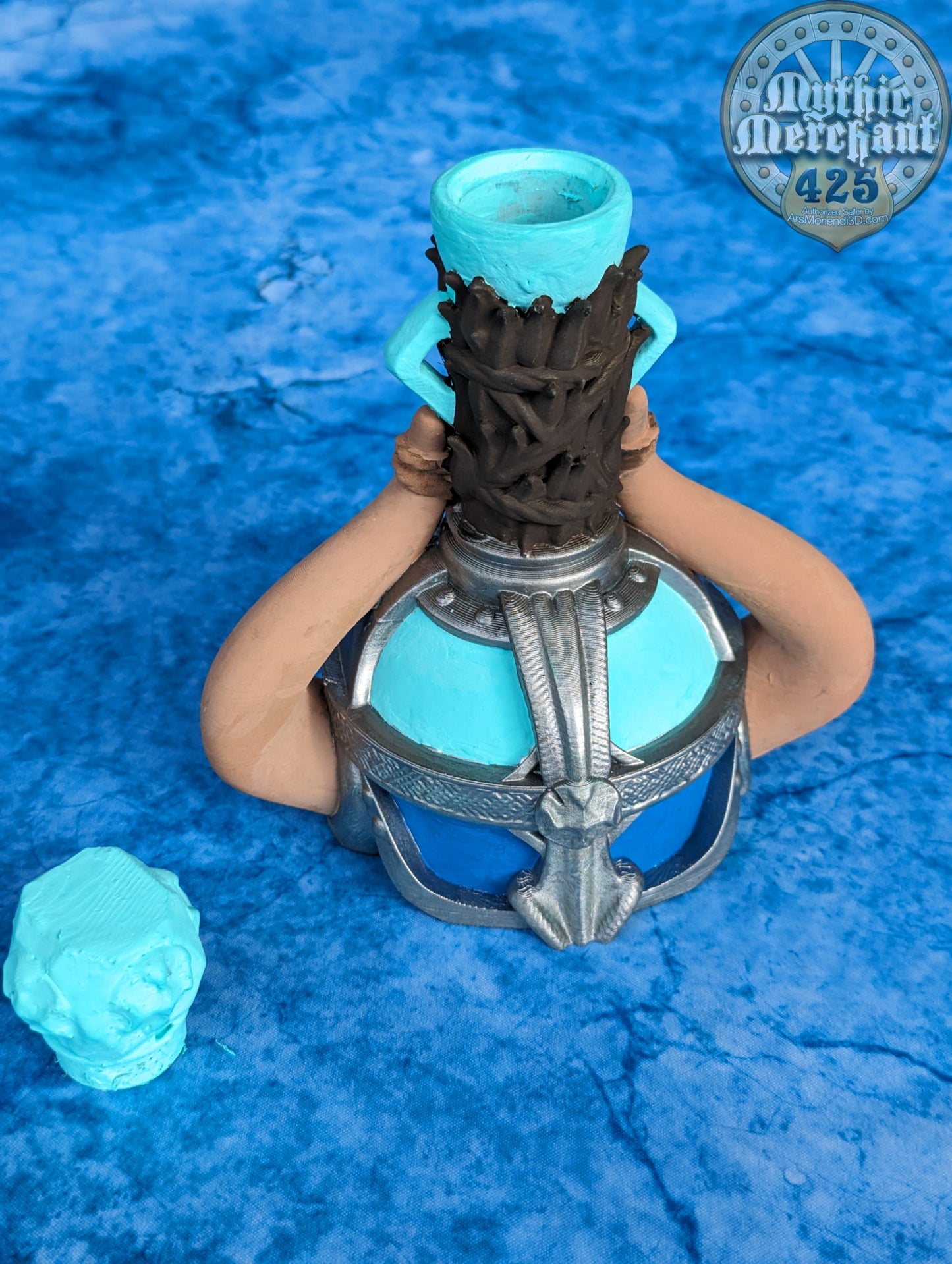 Frost Giant's Strength Potion 3D Printed Dice Jail