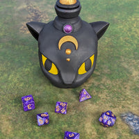 Darkvision - Cat's Agility Potion 3D Printed Dice Jail