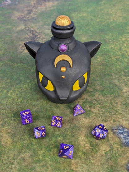 Darkvision - Cat's Agility Potion 3D Printed Dice Jail