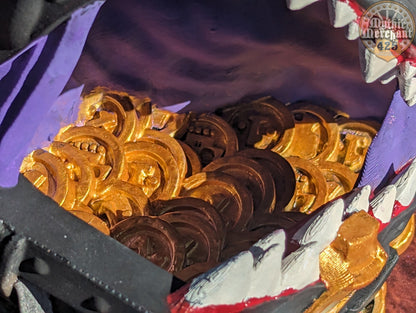 Mimic Treasure Chest 3D Printed Dice Tower