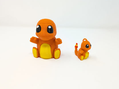 Charmander Knit Style Figurine