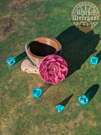 Druid Class 3D Printed Dice Storage Box