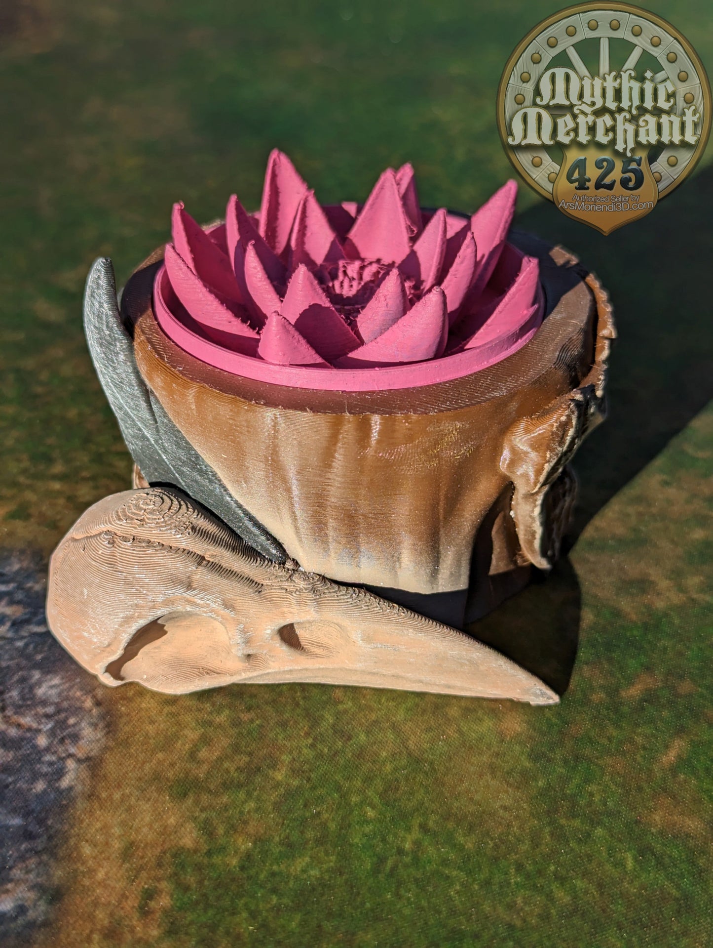 Druid Class 3D Printed Dice Storage Box