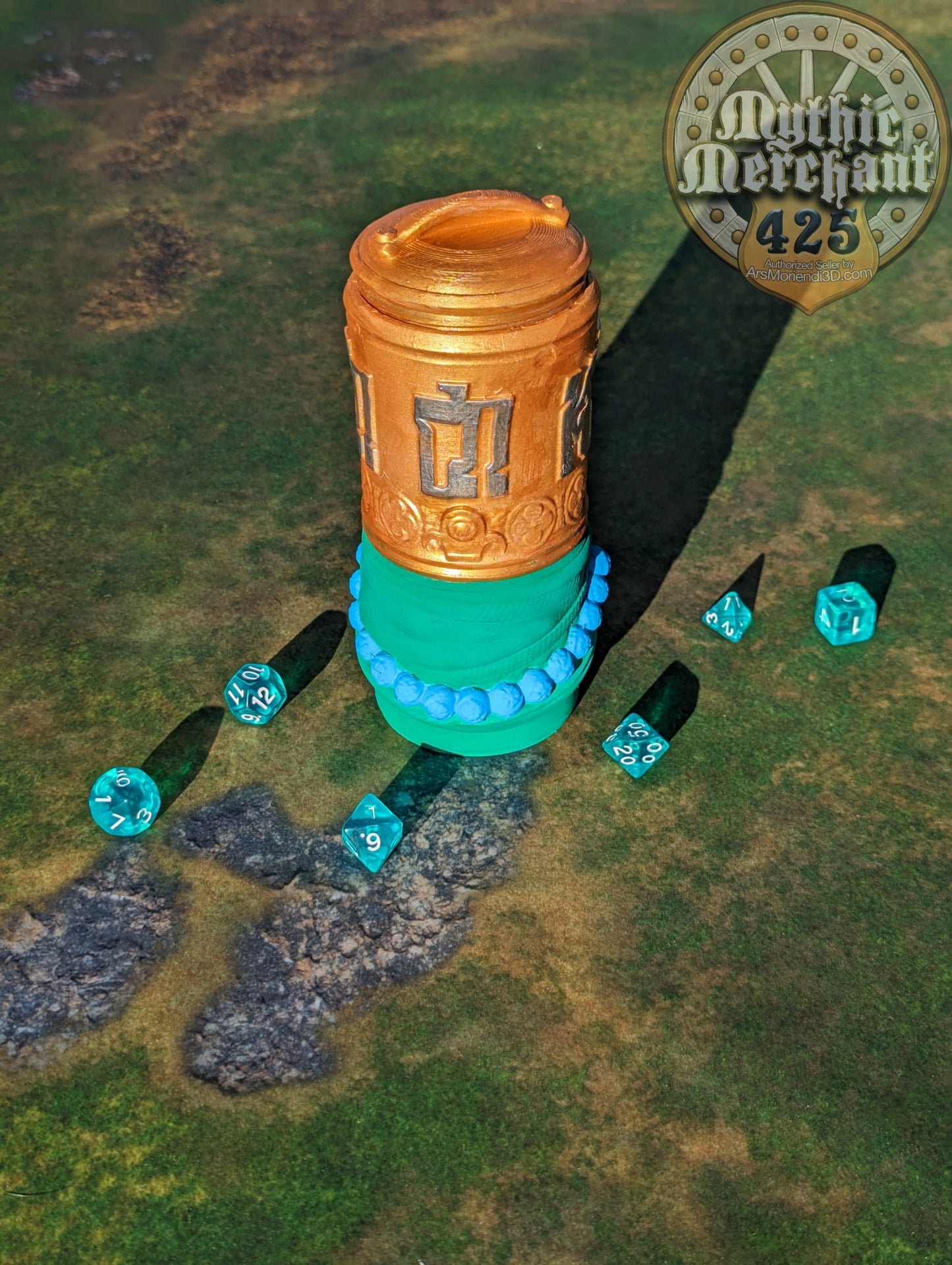 Monk Mythic Mug Dice Vault & Can Holder