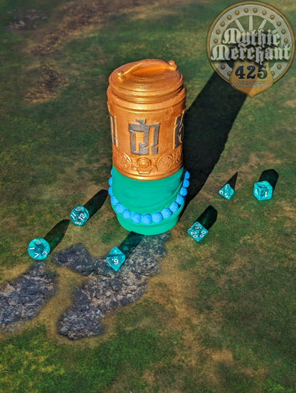 Monk Mythic Mug Dice Vault & Can Holder