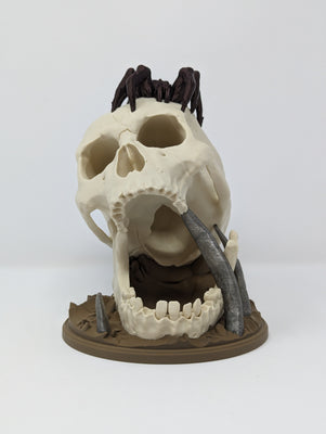 Desert Skull Dice Tower