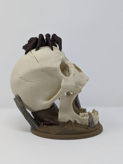 Desert Skull Dice Tower