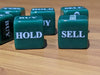 Stocks Dice d6 | Investment Decision Novelty Dice 6-Sided 16mm Funny Dice