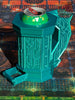 Cyberpunk SciFi 3D Printed Can Holder & Dice Tower Combo  | Koozie | Stein Mug | RPG Dice Jail | D20 Dice Vault - Enter the Neon Future!