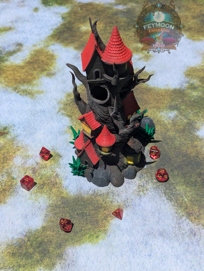 Fey Villa Fairy Dice Tower - Fate's End Fey Moon Collection - Enter the Enchanted Realm!!!