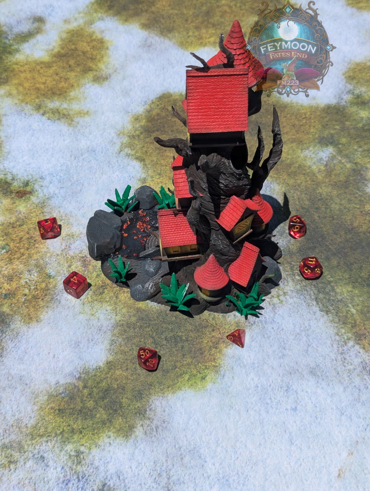 Fey Villa Fairy Dice Tower - Fate's End Fey Moon Collection - Enter the Enchanted Realm!!!