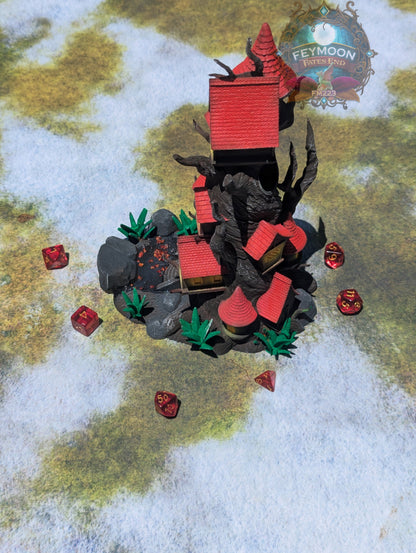 Fey Villa Fairy Dice Tower - Fate's End Fey Moon Collection - Enter the Enchanted Realm!!!