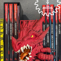 Dragon 3D Printed Book Nook- Miniatures of Madness- Transform your bookshelf into a Gateway to a Mythical Realm!
