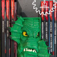 Swamp Creature Merman Monster 3D Printed Book Nook- Miniatures of Madness- It Came from Beneath the Sea!