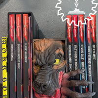 Werewolf Monster 3D Printed Book Nook- Miniatures of Madness- Unleash the Primal Power of the Night!