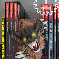 Vampire Bat Monster 3D Printed Book Nook- Miniatures of Madness- Step into the Shadowy Realms of Dark Fantasy!