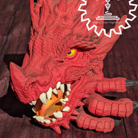 Dragon 3D Printed Book Nook- Miniatures of Madness- Transform your bookshelf into a Gateway to a Mythical Realm!