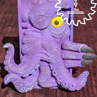 Mind Flayer Monster or Cthulhu Cultist 3D Printed Book Nook- Miniatures of Madness- A Portal to Madness!