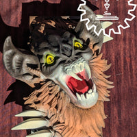 Vampire Bat Monster 3D Printed Book Nook- Miniatures of Madness- Step into the Shadowy Realms of Dark Fantasy!