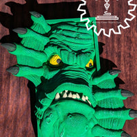Swamp Creature Merman Monster 3D Printed Book Nook- Miniatures of Madness- It Came from Beneath the Sea!