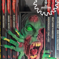 Zombie Undead Monster 3D Printed Book Nook- Miniatures of Madness- Beware the Undead!