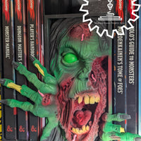 Zombie Undead Monster 3D Printed Book Nook- Miniatures of Madness- Beware the Undead!
