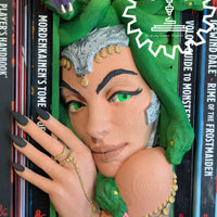 Medusa 3D Printed Book Nook- Miniatures of Madness- Beware the Gaze of Medusa!
