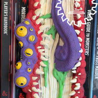Mimic Monster 3D Printed Book Nook- Miniatures of Madness- Mimics are Everywhere!