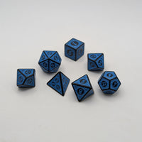 Enchanted Seas - 7 Piece DnD Dice Set | Acrylic RPG Gaming Dice