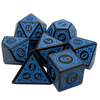 Enchanted Seas - 7 Piece DnD Dice Set | Acrylic RPG Gaming Dice
