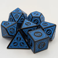 Enchanted Seas - 7 Piece DnD Dice Set | Acrylic RPG Gaming Dice