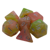 Summer's Joy - 7 Piece DnD Dice Set | Acrylic RPG Gaming Dice