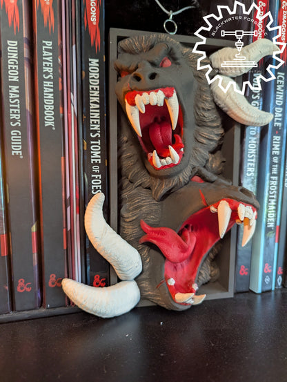 Bloodthirsty Demons 3D Printed Book Nook- Miniatures of Madness- Enter the Realm of Darkness!