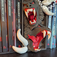 Bloodthirsty Demons 3D Printed Book Nook- Miniatures of Madness- Enter the Realm of Darkness!