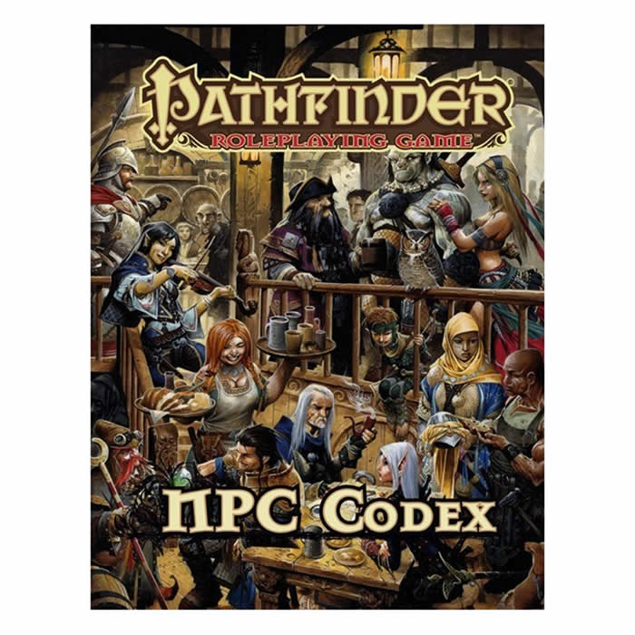 NPC Codex - Pathfinder RPG 320-Page Character Reference Hardcover