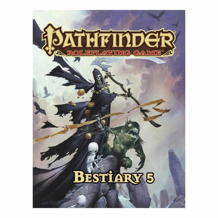 PZO1133 Bestiary 5 Supplement Pathfinder RPG Paizo Publishing