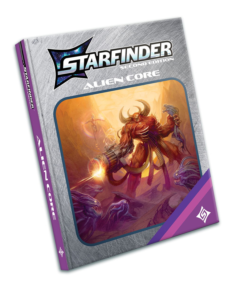 Starfinder RPG: Alien Core Hardcover (Retailer Exclusive Cover Edition ...