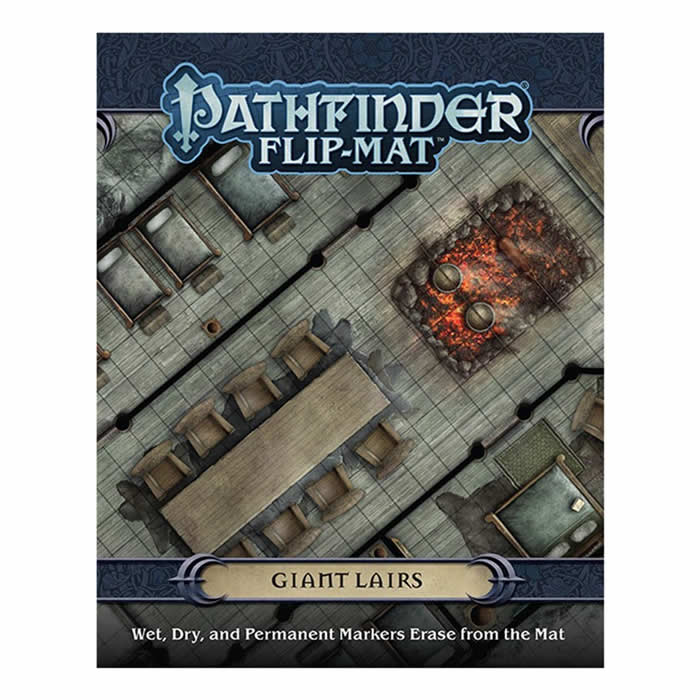 Giant Lairs Flip-Mat Pathfinder RPG Paizo Publishing
