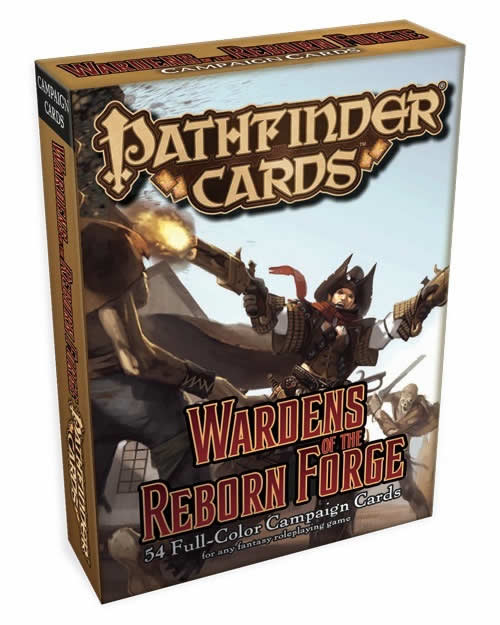 PZO3034 Wardens of the Reborn Forge Deck GameMastery Pathfinder RPG