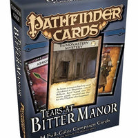PZO3038 Tears at Bitter Manor Module Deck GameMastery Pathfinder RPG