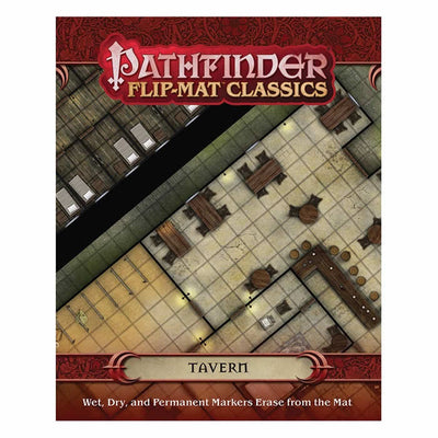PZO31001 Tavern Flip-Mat Classics Pathfinder RPG Paizo Publishing