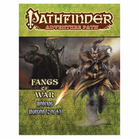 PZO90116 Fangs Of War Pathfinder Adventure Book 2 of 6 Paizo