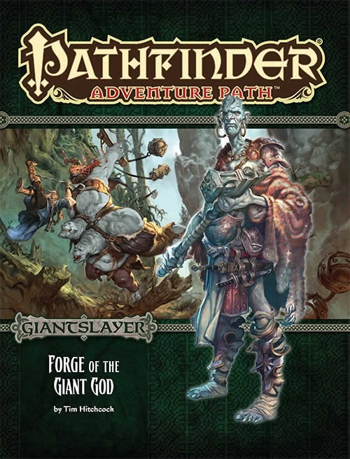PZO9093 Pathfinder Forge Of The Giant God Role Playing Supplement Paizo