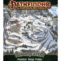 PZO9282 Giantslayer Poster Map Folio Pathfinder Campaign Setting Paizo Publishing