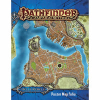 PZO9288 Hells Rebels Poster Map Folio Pathfinder Campaign Setting Paizo