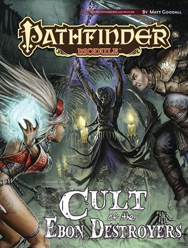 PZO9529 Cult of the Ebon Destroyers Module Pathfinder RPG by Paizo